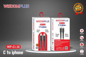 WisdomPlus data cable C to iphone